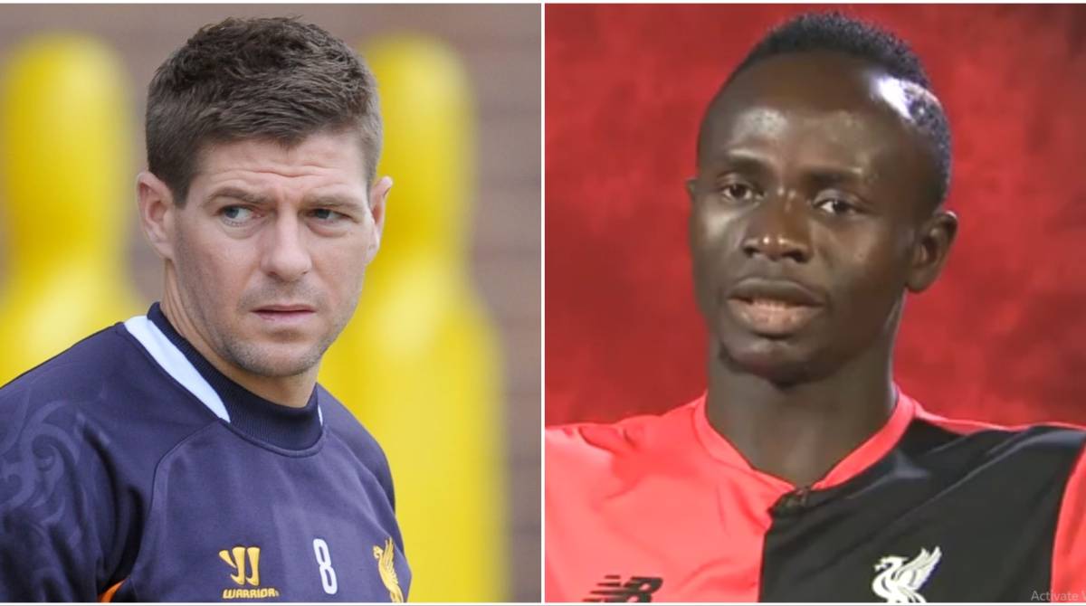 Sadio Mane Named Ex-Liverpool Player Steven Gerrard ‘Hated’ as Football Hero