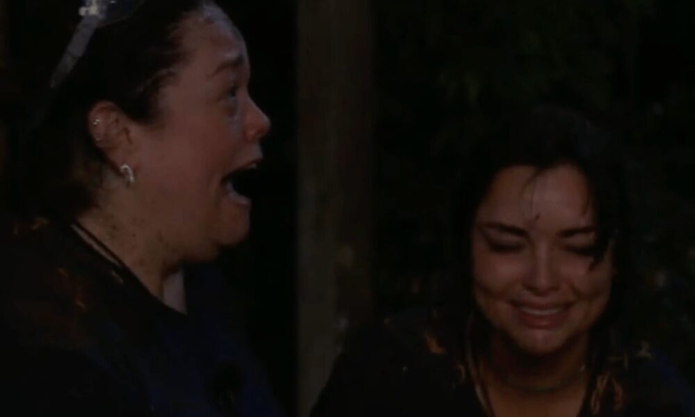 Watch the awkward moment Lisa Riley reveals she WET herself in terrifying I'm A Celeb challenge