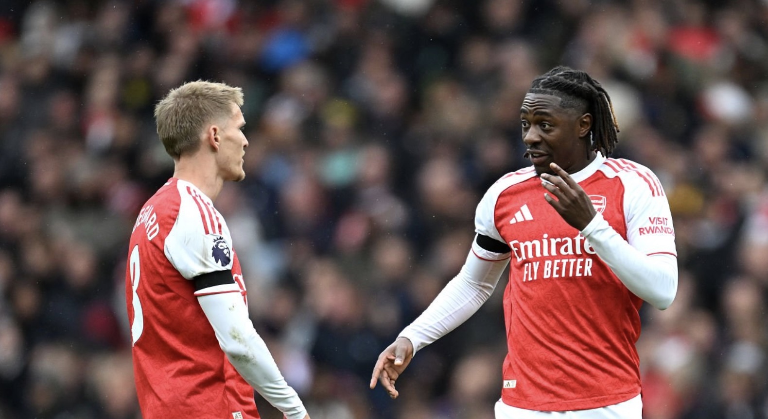 It's hard without Odegaard but Ebere has made it easier