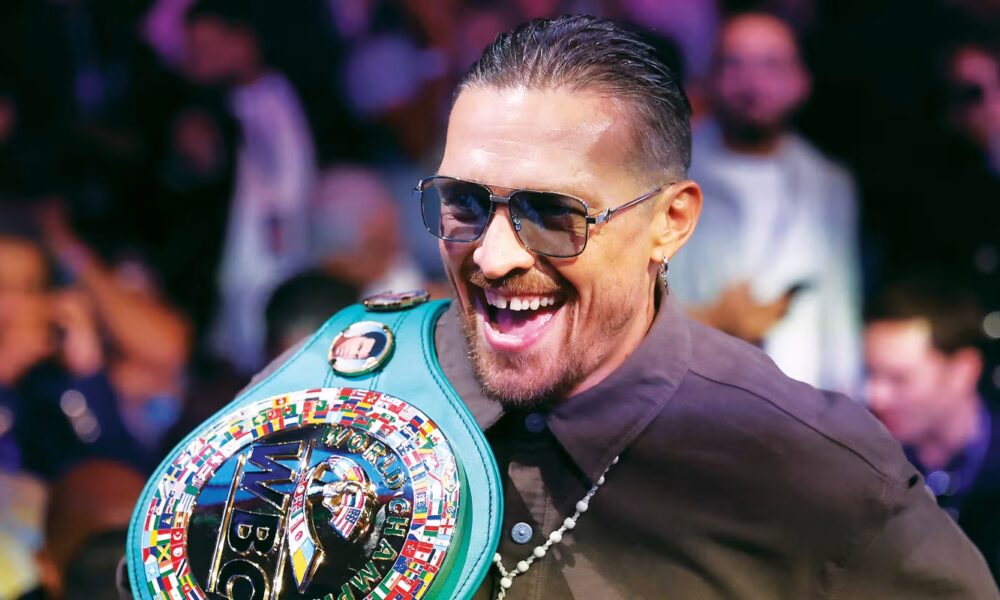 Interim heavyweight champion says he’s ready to take on Oleksandr Usyk for the full title