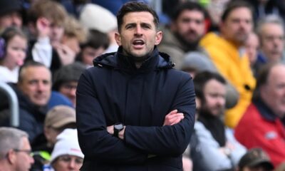 ‘No panic’: John Mousinho focusses concern away from table as Portsmouth fall into Championship bottom three against Bristol City