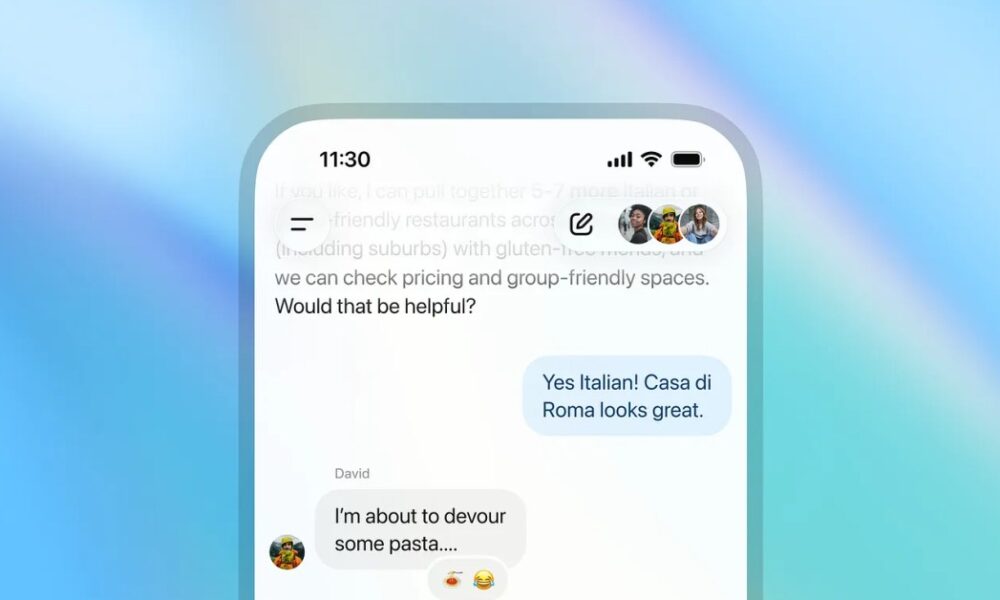 OpenAI is launching group chats in ChatGPT