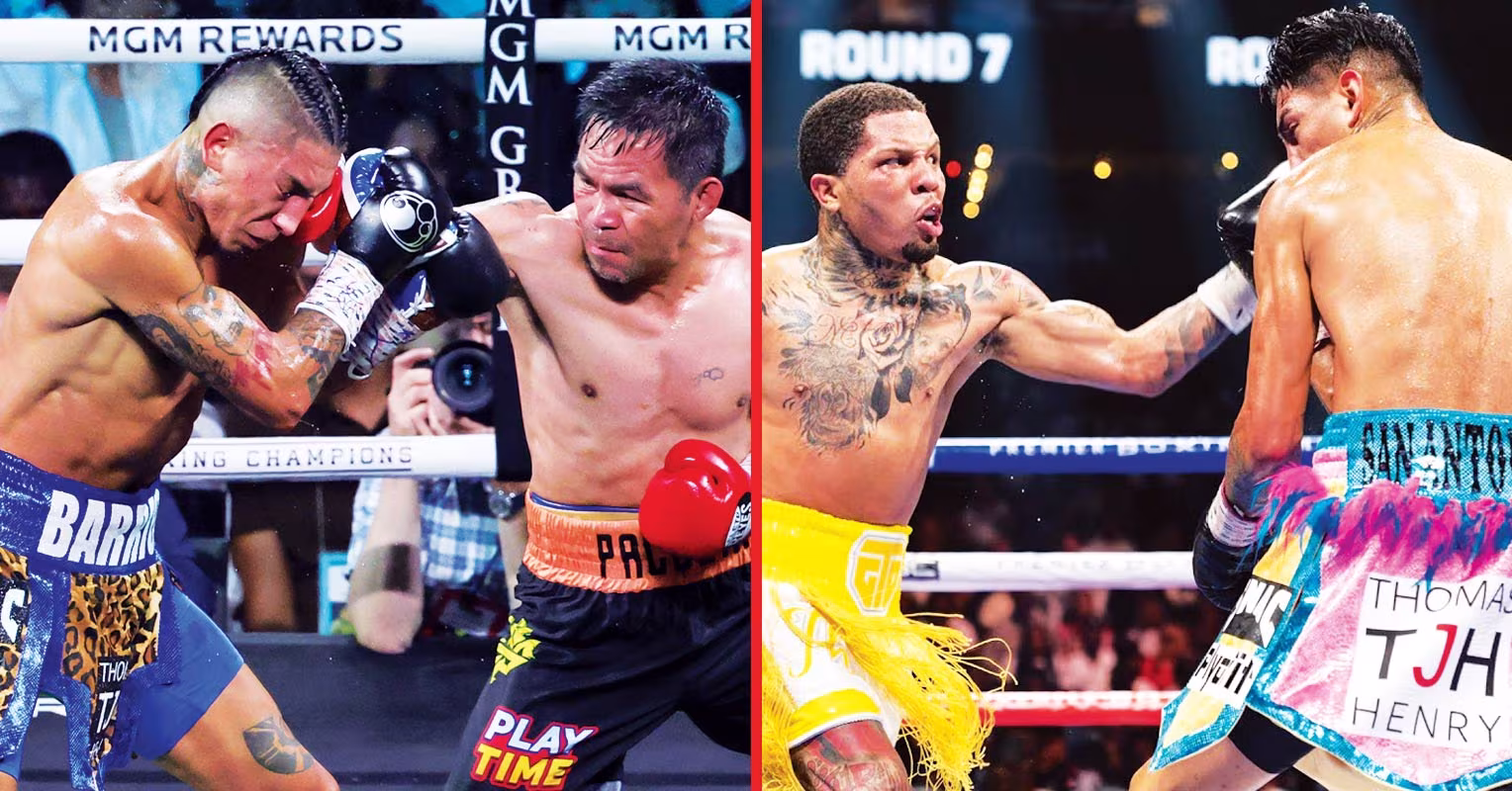 Mario Barrios rates the punching power of Manny Pacquiao and Gervonta Davis: “He definitely cracks”