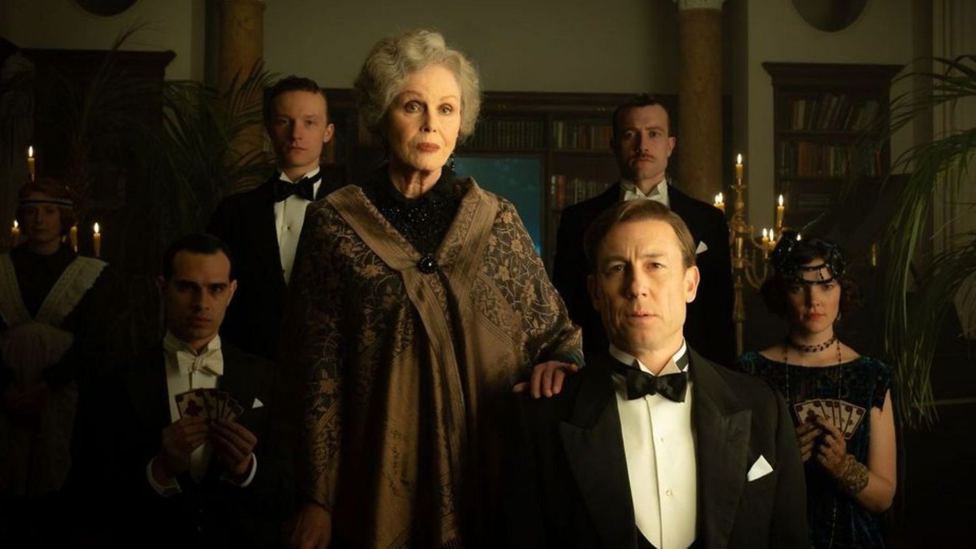 Joanna Lumley, Tobias Menzies and supporting cast in A Ghost Story for Christmas: The Room in the Tower