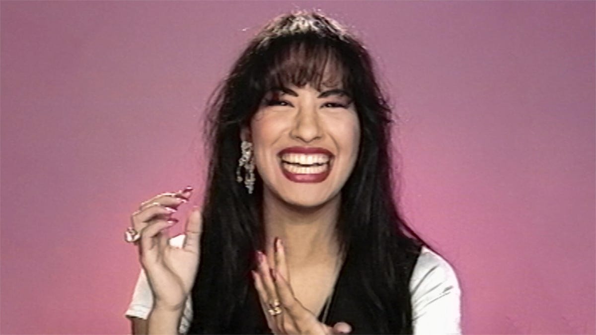 A still from the documentary film Selena y Los Dinos: A Family&apos;s Legacy.