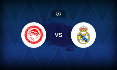 Olympiacos v Real Madrid - Line-ups, stats and preview