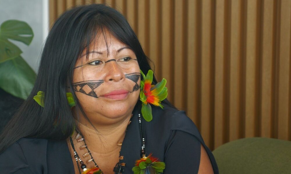 Alessandra Korap says mercury is damaging Munduruku women's fertility