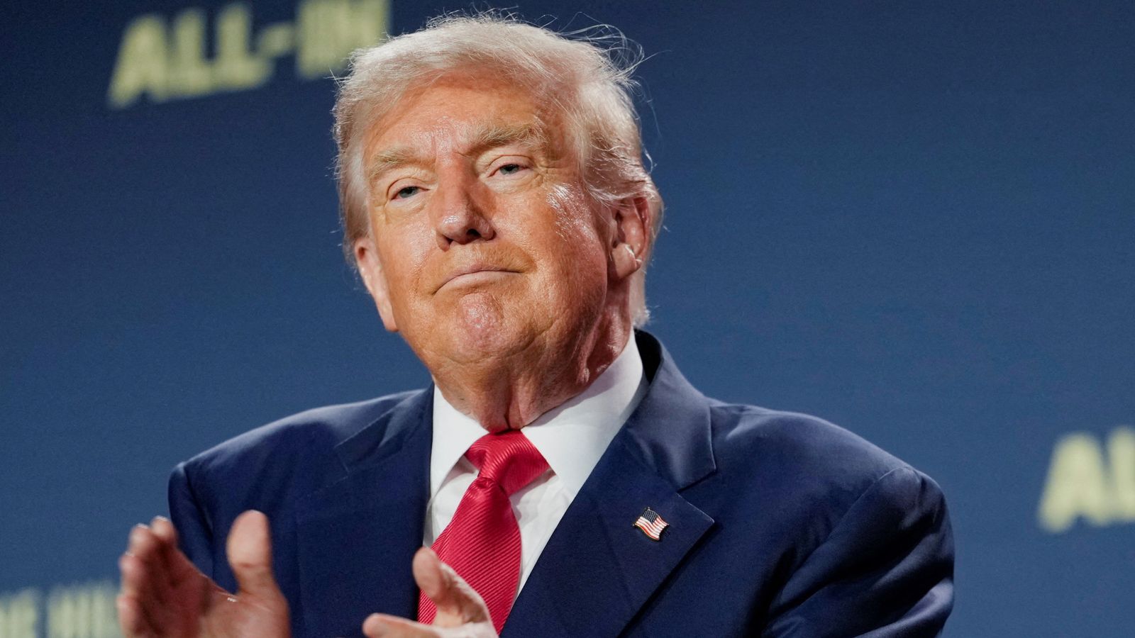 Donald Trump. Pic: Reuters