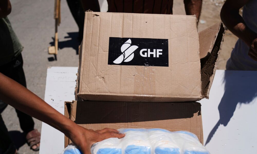 Human rights groups and Palestinians criticised the GHF throughout its operation in Gaza. File pic: AP