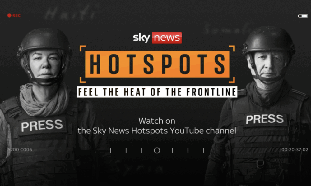 'This is journalism at its most raw': Go behind the scenes on the frontline with new-look Sky News show | World News