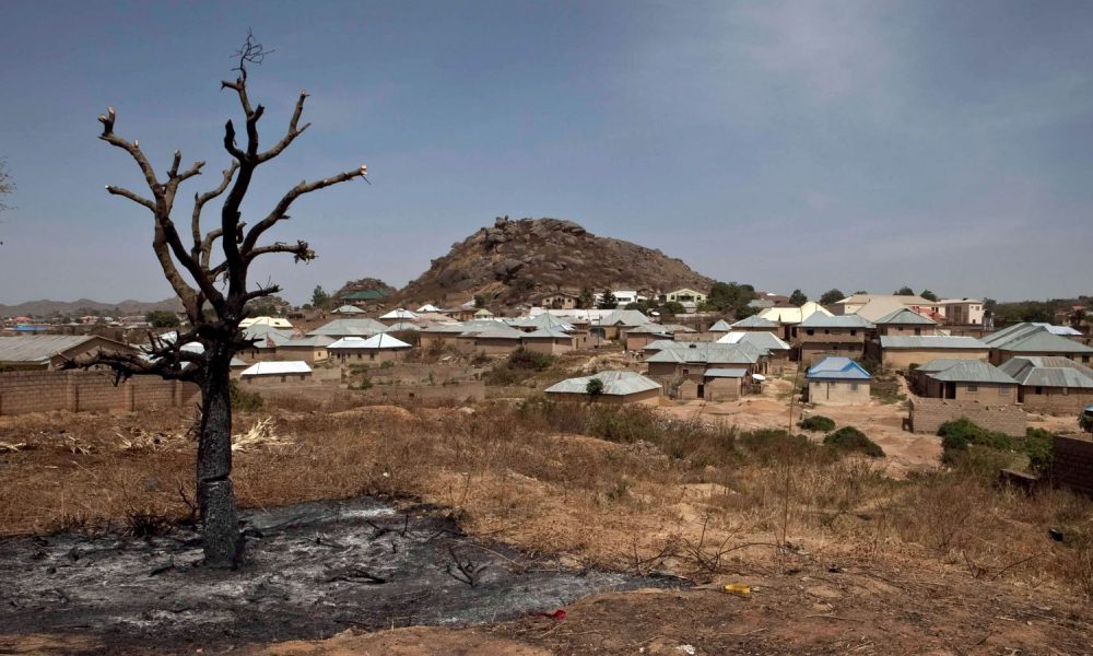 A village neighbourhood in Nigeria. Picture: Reuters