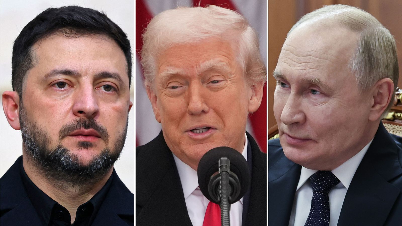 Trump hopes to meet Putin and Zelenskyy 'soon' - but only if peace deal struck | World News