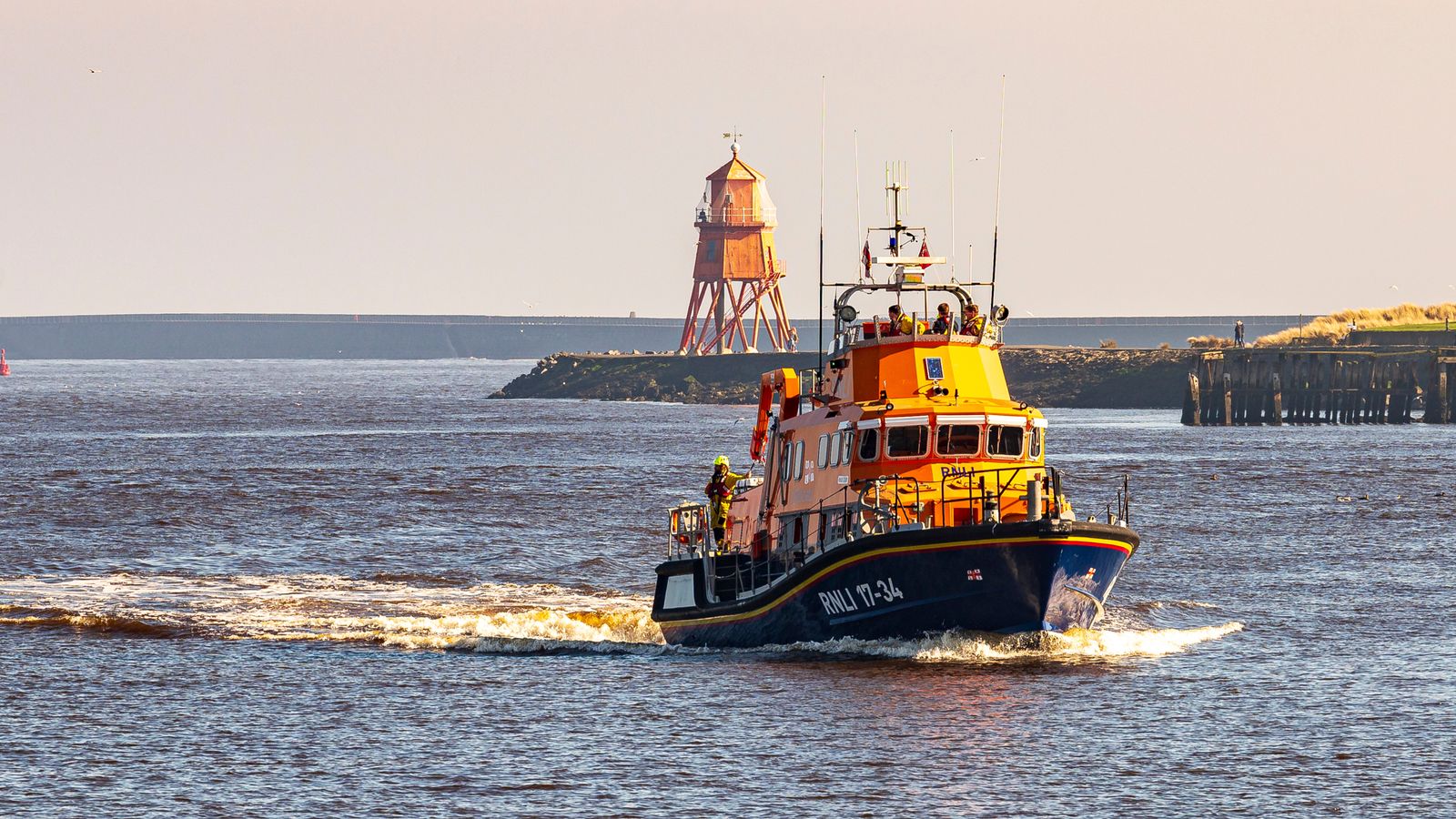 File image of an RNLI lifeboat. Pic: AP