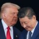 Donald Trump and Xi Jinping recently held talks in South Korea. Pic: Reuters