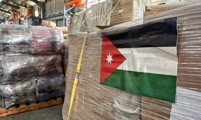 Inside Jordan warehouse where Gaza aid held 'after being refused entry by Israel' | World News