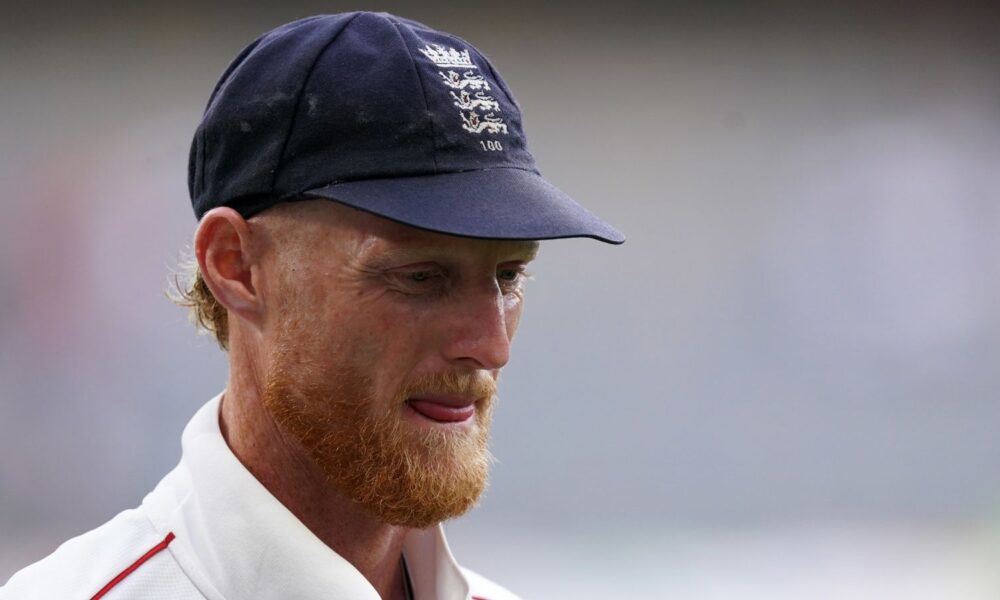 Englands Ben Stokes looking disappointed after defeat on day two of the first test of the NRMA Insurance Ashes Series 2025 at the Optus Sta