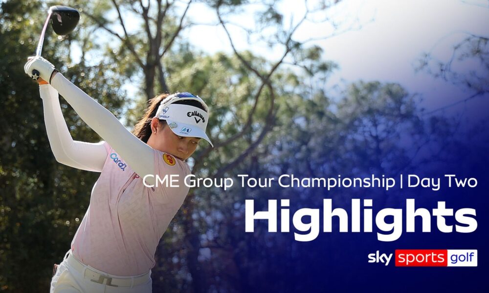 Watch highlights from the second day of the CME Group Tour Championship on the LPGA Tour.