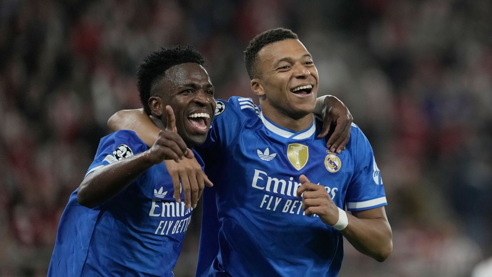 Mbappe nets seven-minute CL hat-trick as Real edge Olympiakos