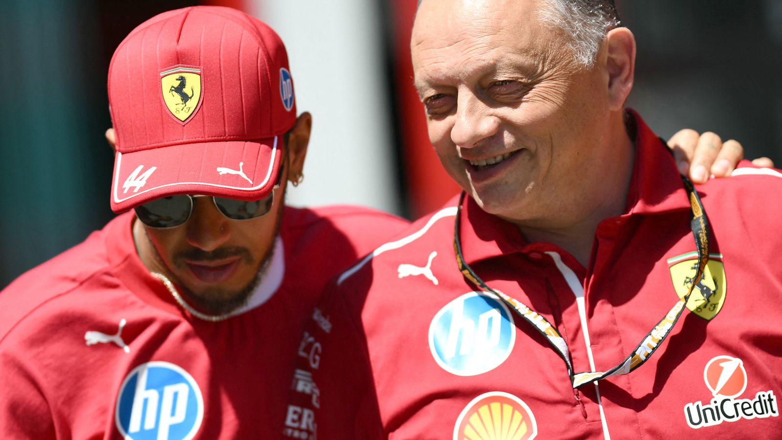 Lewis Hamilton: Ferrari boss Frederic Vasseur responds to driver's latest downbeat comments and urges calm | F1 News