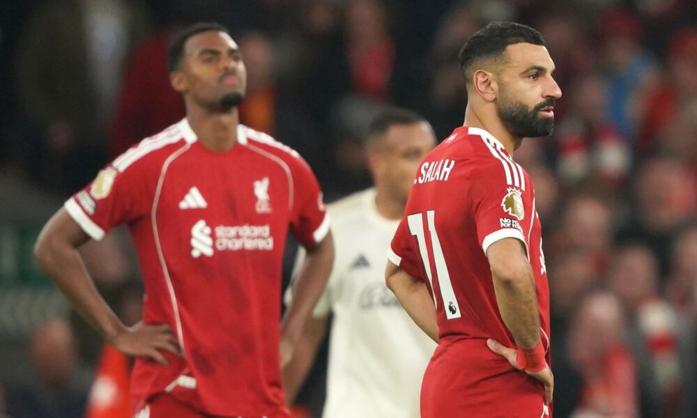 Liverpool: Severity of drop-off is unacceptable, says Gary Neville, as pressure builds on Arne Slot to make changes | Football News