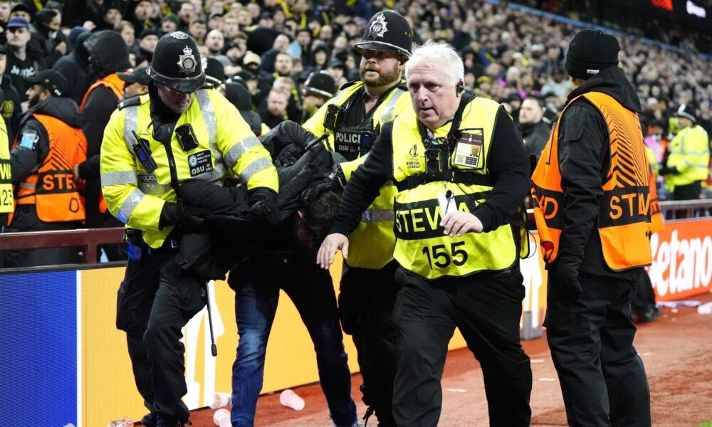 Aston Villa vs Young Boys: Away fans clash with police during Europa League match at Villa Park | Football News