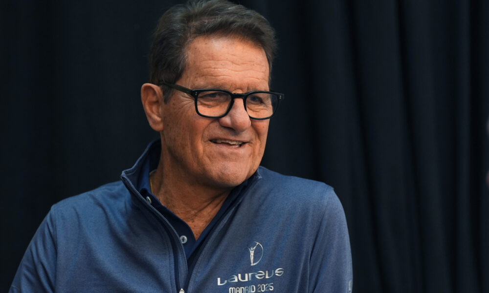 MADRID, SPAIN - APRIL 20: Fabio Capello attends the Sporting Mixed Zone ahead of Laureus World Sports Awards Madrid 2025 at Palacio De Cibeles on April 20, 2025 in Madrid, Spain. (Photo by Angel Martinez/Getty Images for Laureus)