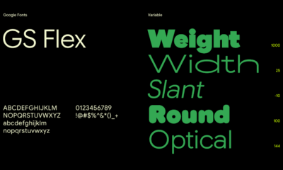 The Google Sans Flex typeface is now available to download