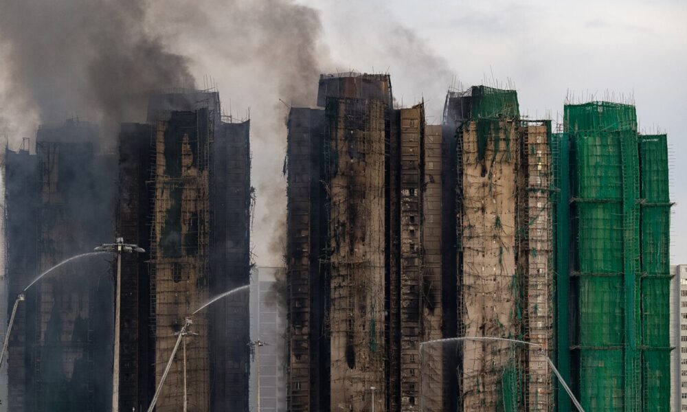 Death toll rises to 94 in Hong Kong apartment tower fires