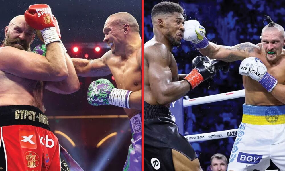 Usyk predicts Anthony Joshua vs Tyson Fury as ‘plans’ in place to finally make heavyweight showdown