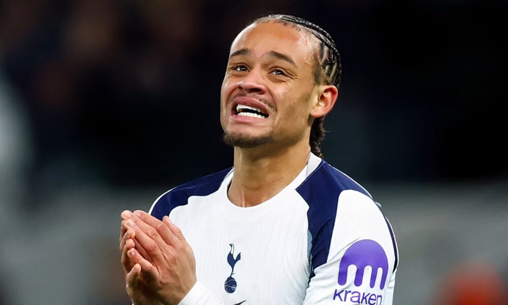 Jamie O'Hara loses it with Xavi Simons after what Tottenham star did in Fulham defeat