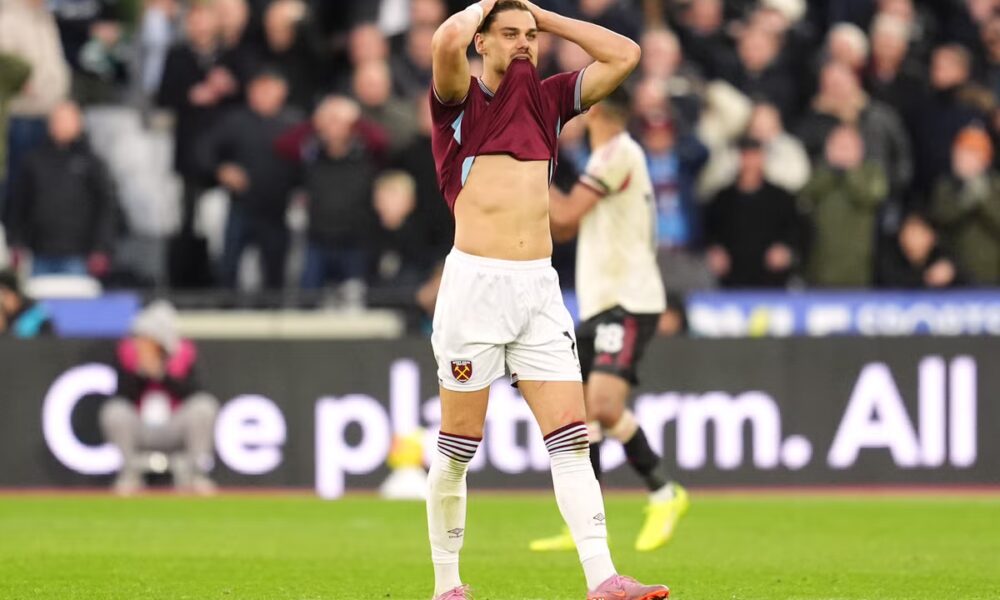 Lucas Paqueta ‘not okay’ after red card against Liverpool