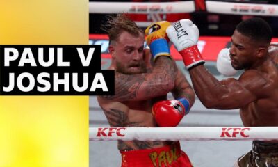 Jake Paul and Anthony Joshua