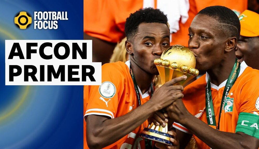 Ivory Coast celebrate winning Afcon in 2024