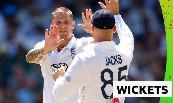 Brydon Carse and Will Jacks celebrate