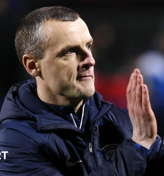 Ballymena United manager Oran Kearney