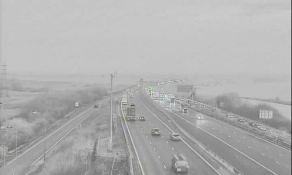 A1 crash live updates as slip road closed in Cambridgeshire