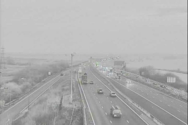 A1 crash live updates as slip road closed in Cambridgeshire