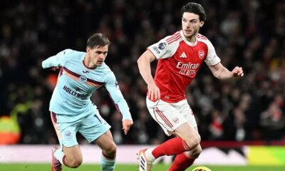 BREAKING: Arsenal suffer Declan Rice injury scare as Mikel Arteta forced to take star off