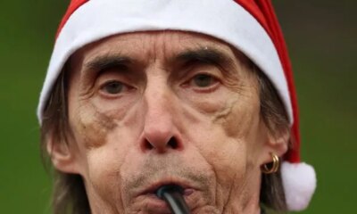 Hundreds of festive runners fill Edinburgh streets for this year's annual Santa Dash