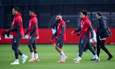 Liverpool players' reaction to Mo Salah in training says it all after Arne Slot outburst