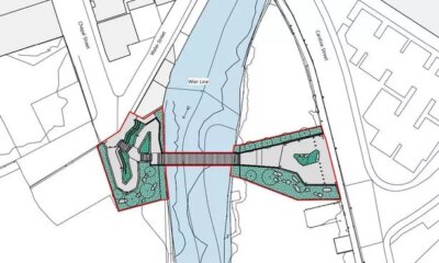 Town centre transformation moves forward with pedestrian and cycle bridge plans