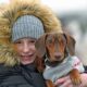 Hundreds of sausage dogs descend on a Welsh beach