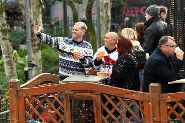 Best pictures of a packed Cardiff on one of the busiest days of the year
