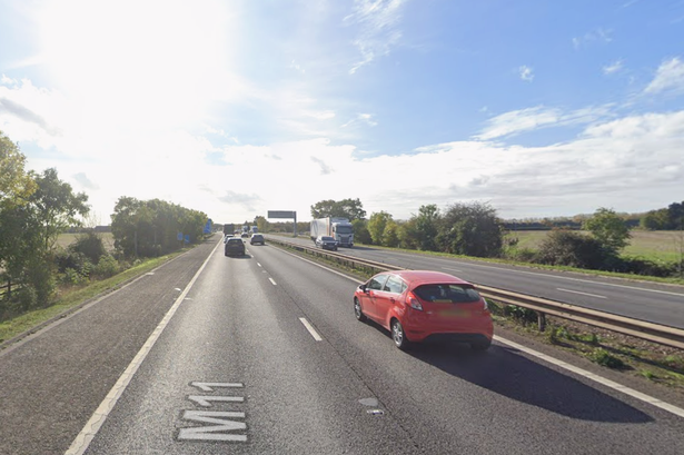 M11 live updates as vehicle fire stops traffic with 'severe' delays