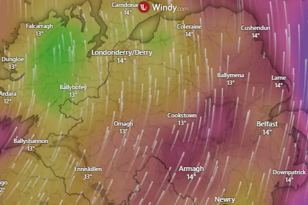 Track Storm Bram live as wind warning in place for Northern Ireland