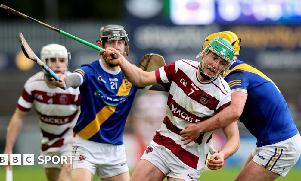 Shane McGuigan is tackled