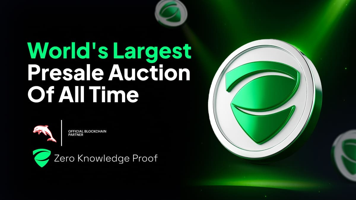 VaultCoin and Digitap Fall Behind as Zero Knowledge Proof Starts Its Live Presale Auction