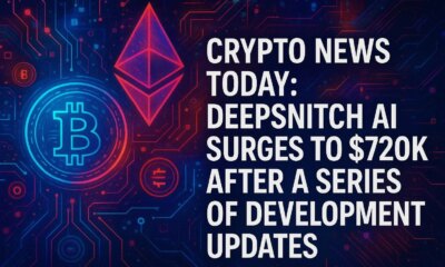 DeepSnitch AI Surges to $720K After a Series of Development Updates, BlackRock Applies for a Staked Ether ETF