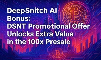 DSNT Promotional Offer Unlocks Extra Value in the 100x Presale, PNC Begins Support for Direct Bitcoin Trading