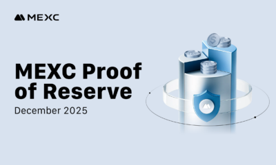 MEXC December Proof of Reserve Confirms Major Assets Fully Backed, BTC Coverage at 141%